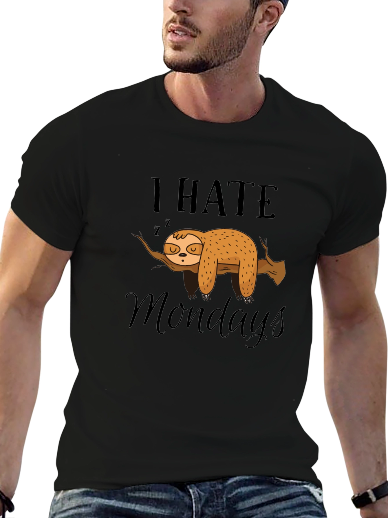 I Hate Mondays Sloth T-Shirt