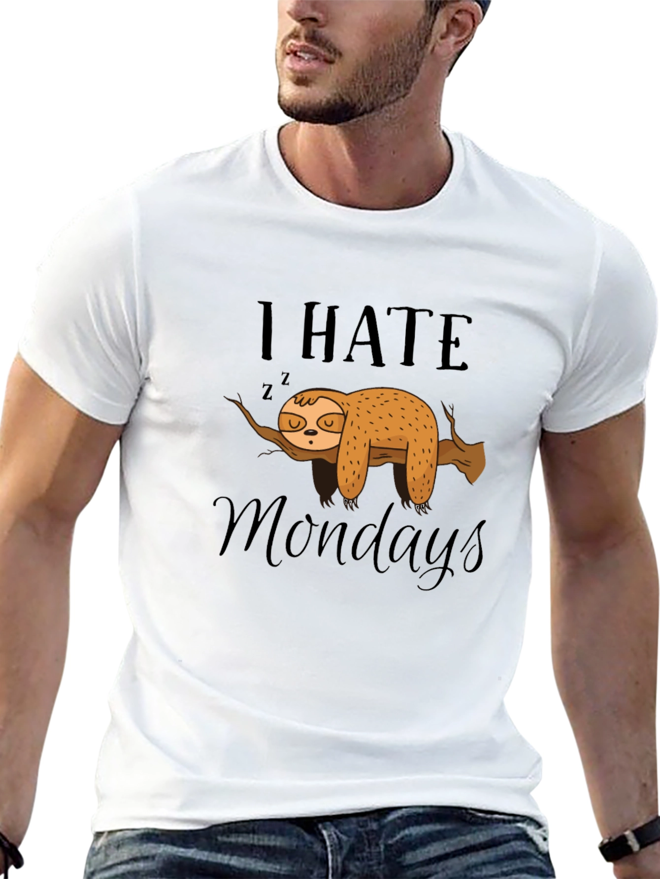 I Hate Mondays Sloth T-Shirt