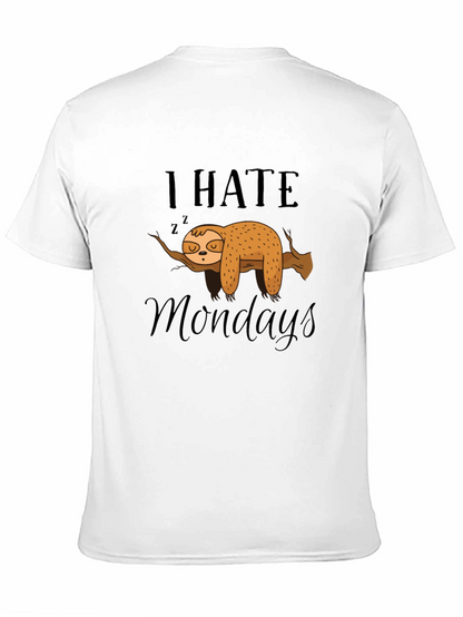 I Hate Mondays Sloth T-Shirt