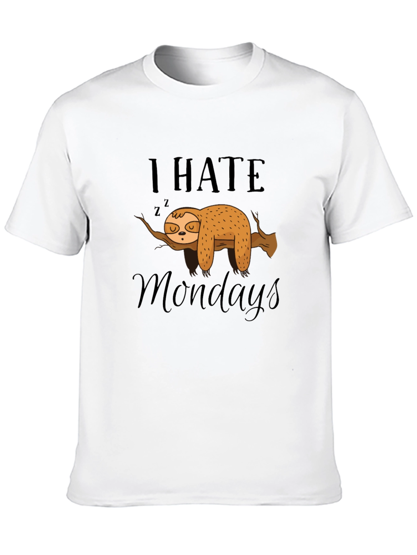 I Hate Mondays Sloth T-Shirt