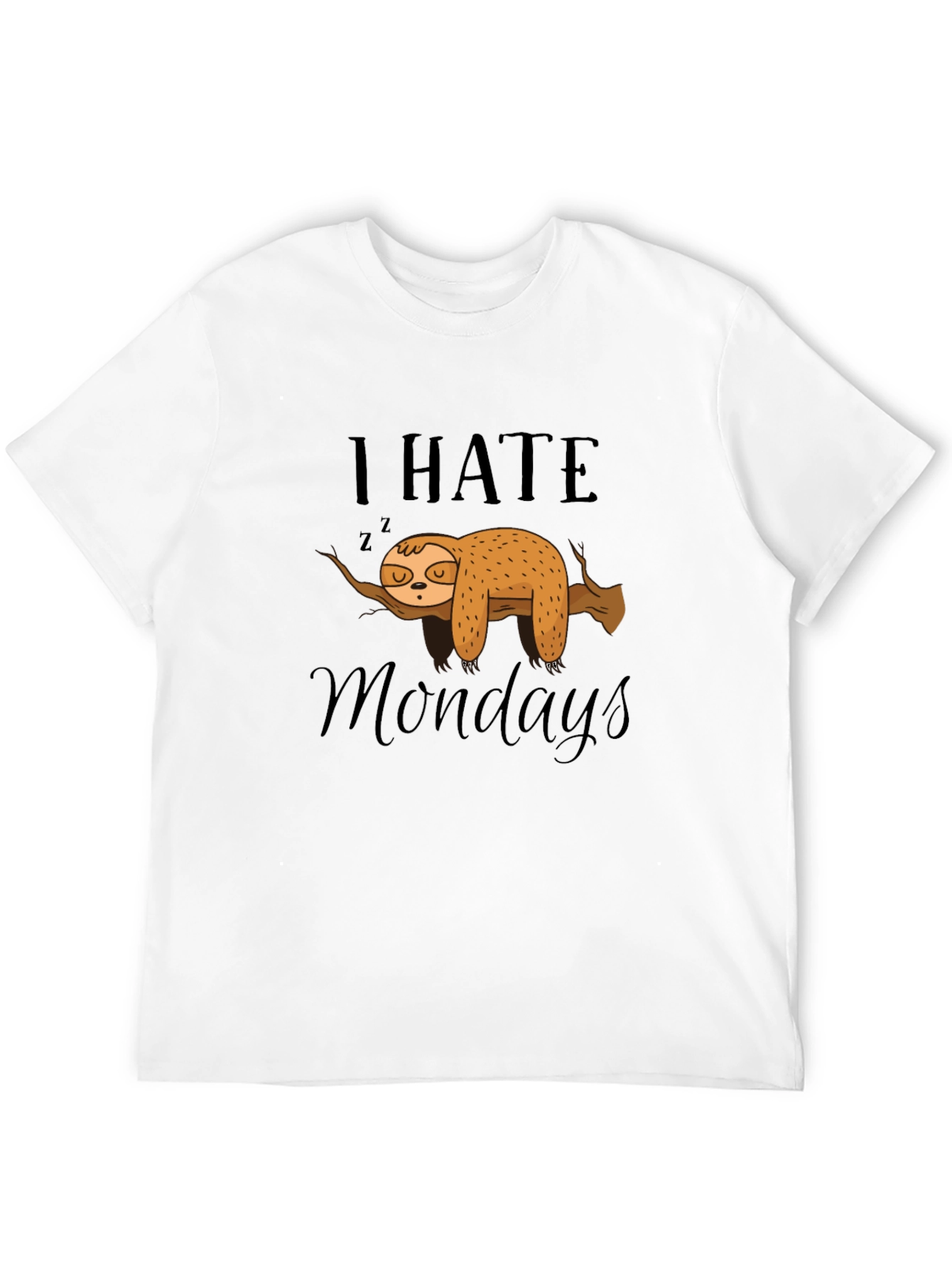 I Hate Mondays Sloth T-Shirt