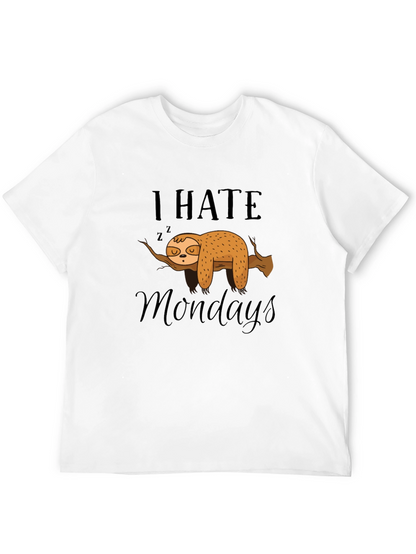I Hate Mondays Sloth T-Shirt