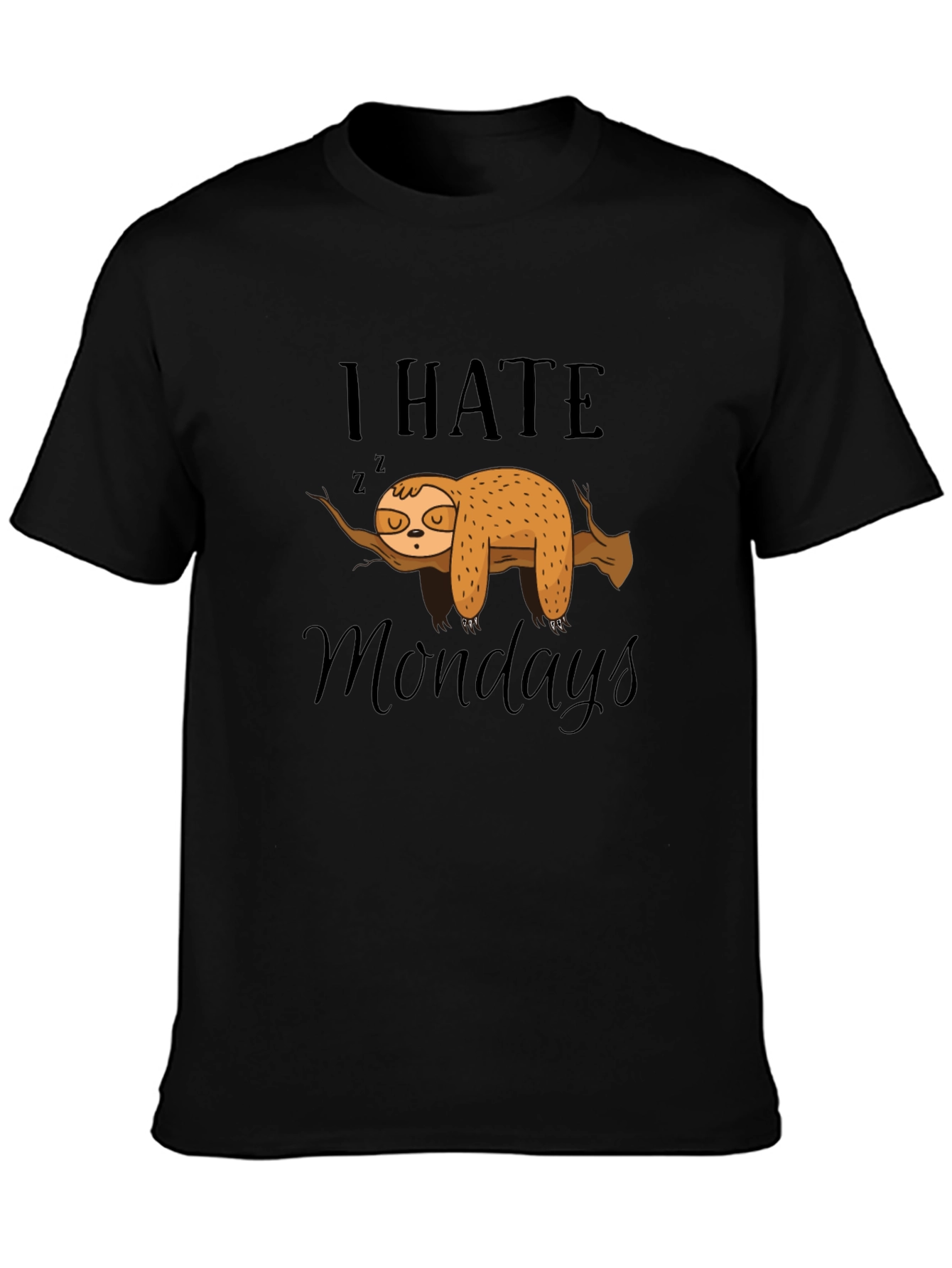 I Hate Mondays Sloth T-Shirt