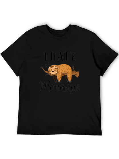 I Hate Mondays Sloth T-Shirt