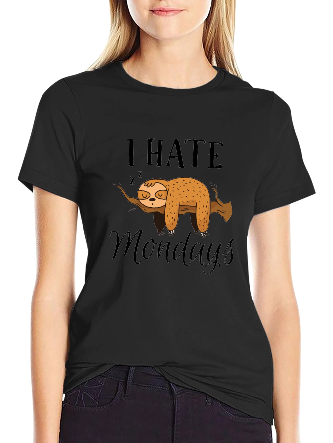 I Hate Mondays Sloth T-Shirt