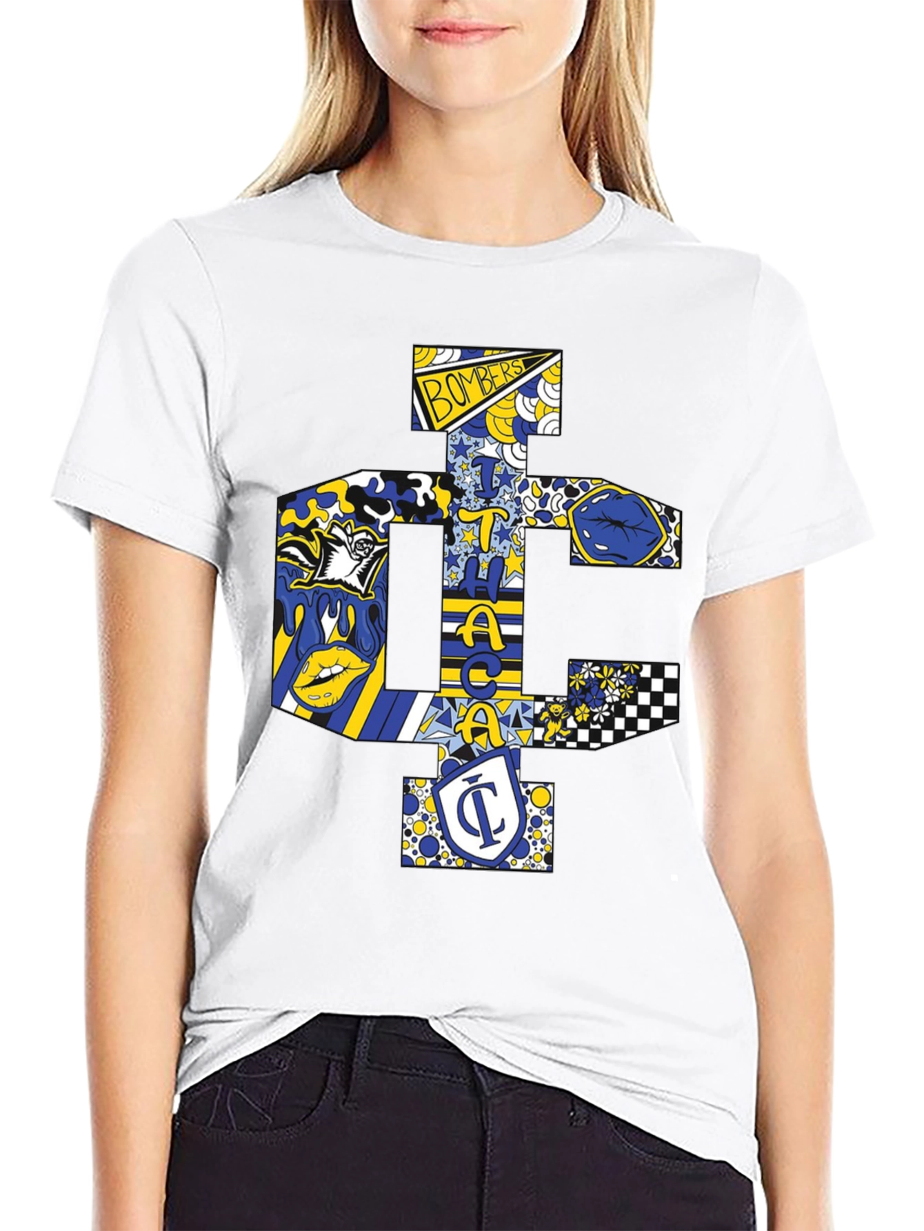 Bombers T-Shirt - Graphic Print Tee