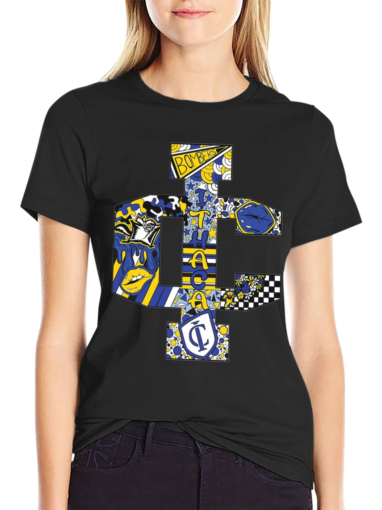 Bombers T-Shirt - Graphic Print Tee