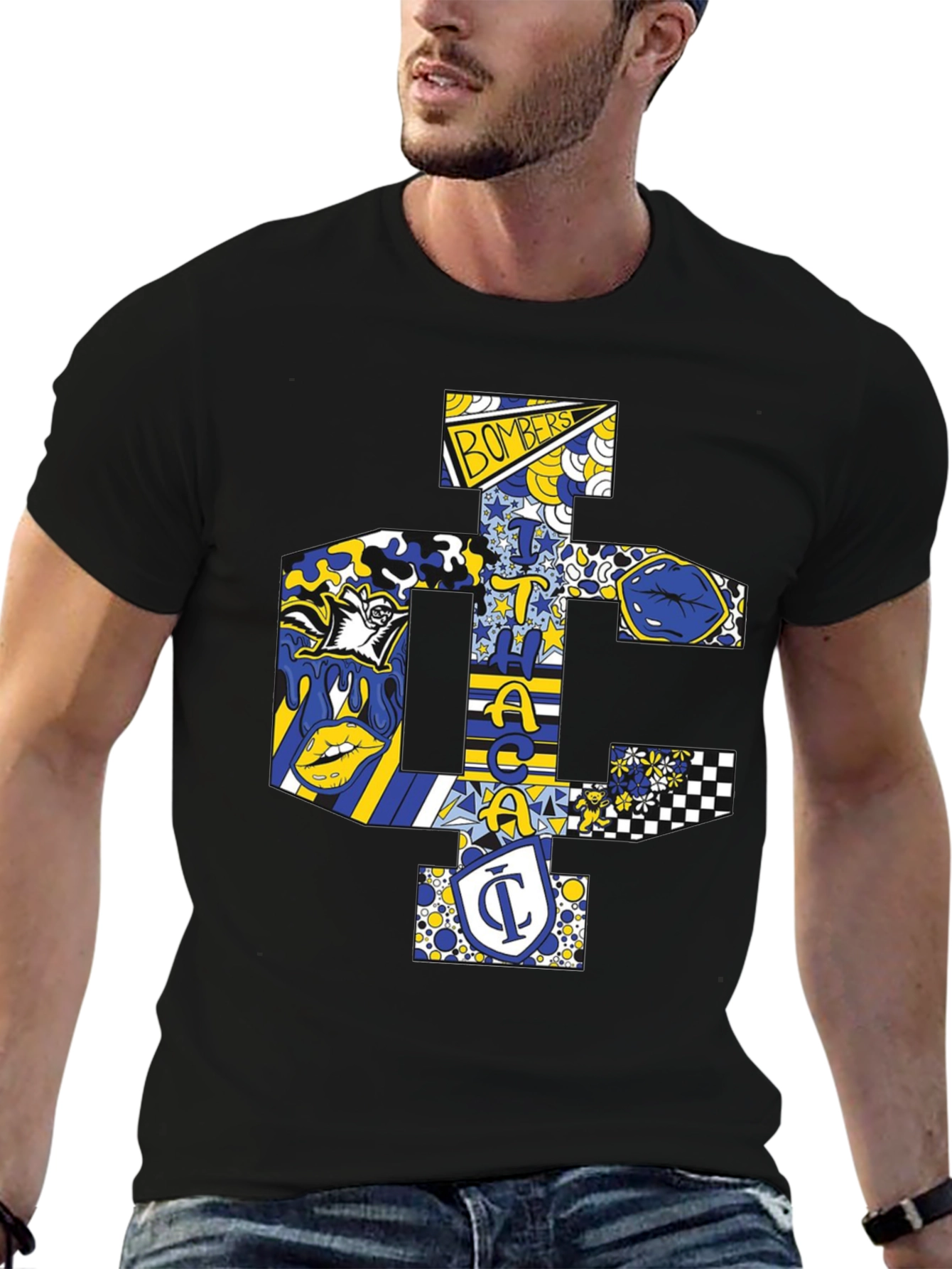Bombers T-Shirt - Graphic Print Tee