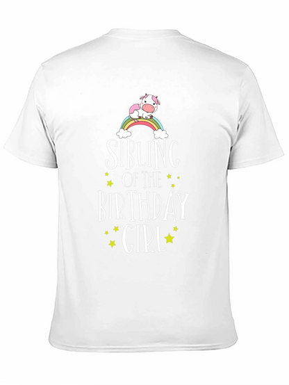 Sibling of the Birthday Girl Graphic T-Shirt