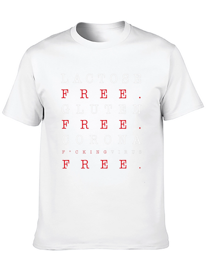 Novelty Lactose Gluten Virus Free T-Shirt