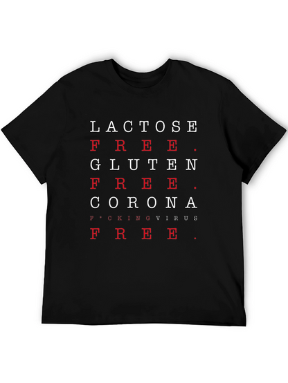 Novelty Lactose Gluten Virus Free T-Shirt