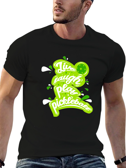 Live Laugh Play Pickleball T-Shirt
