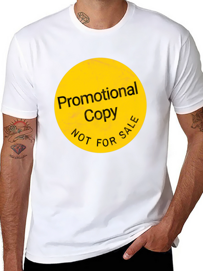 Promotional Copy Crew Neck T-Shirt - Black