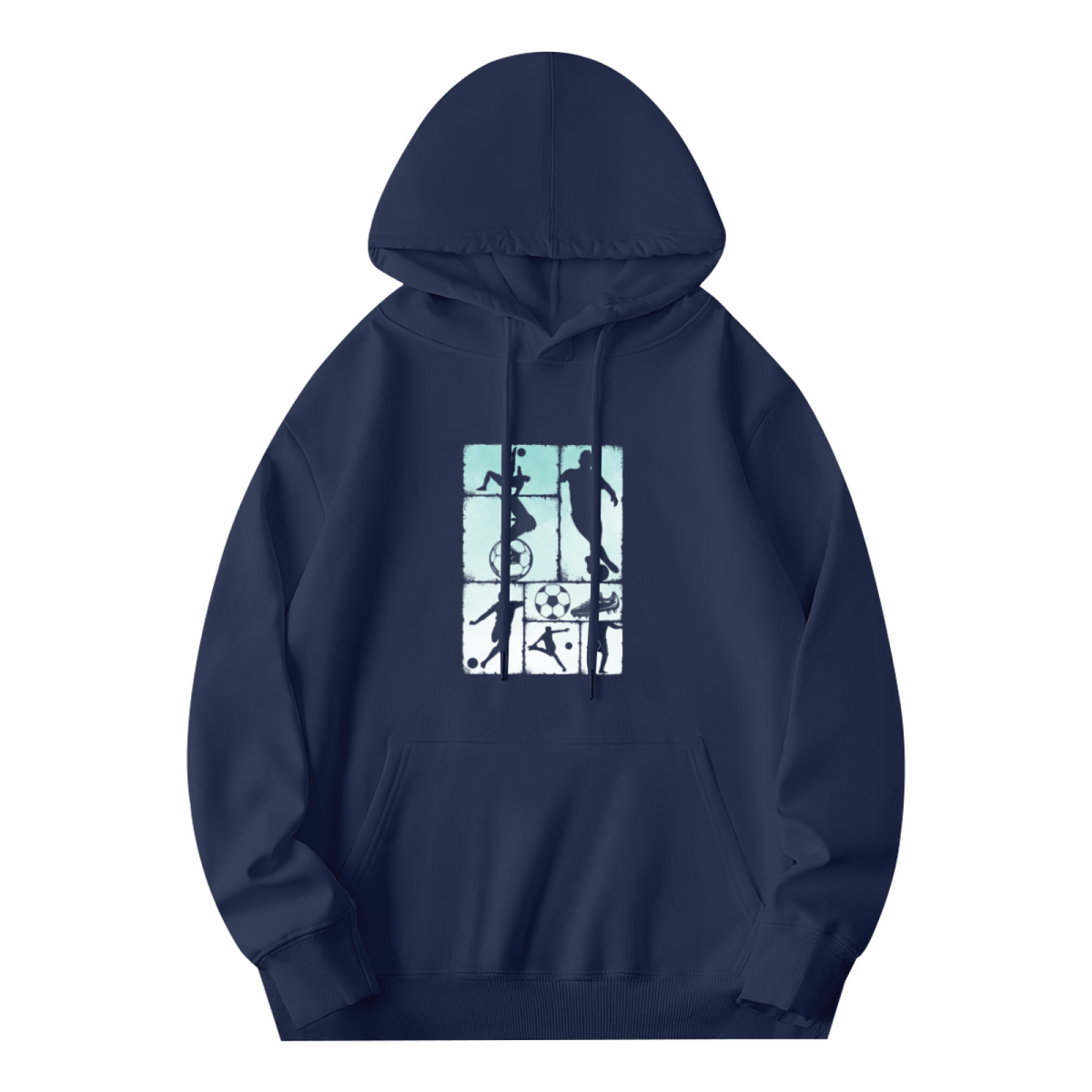Streetwear Hoodie - Graphic Featuring Collage