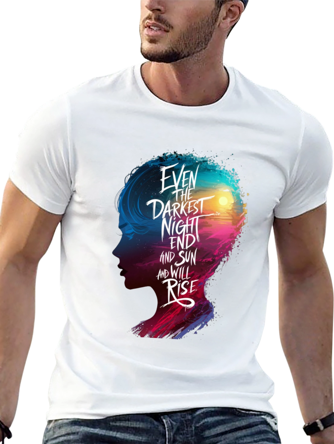 Even The Darkest Night T-Shirt - Comfort Fit
