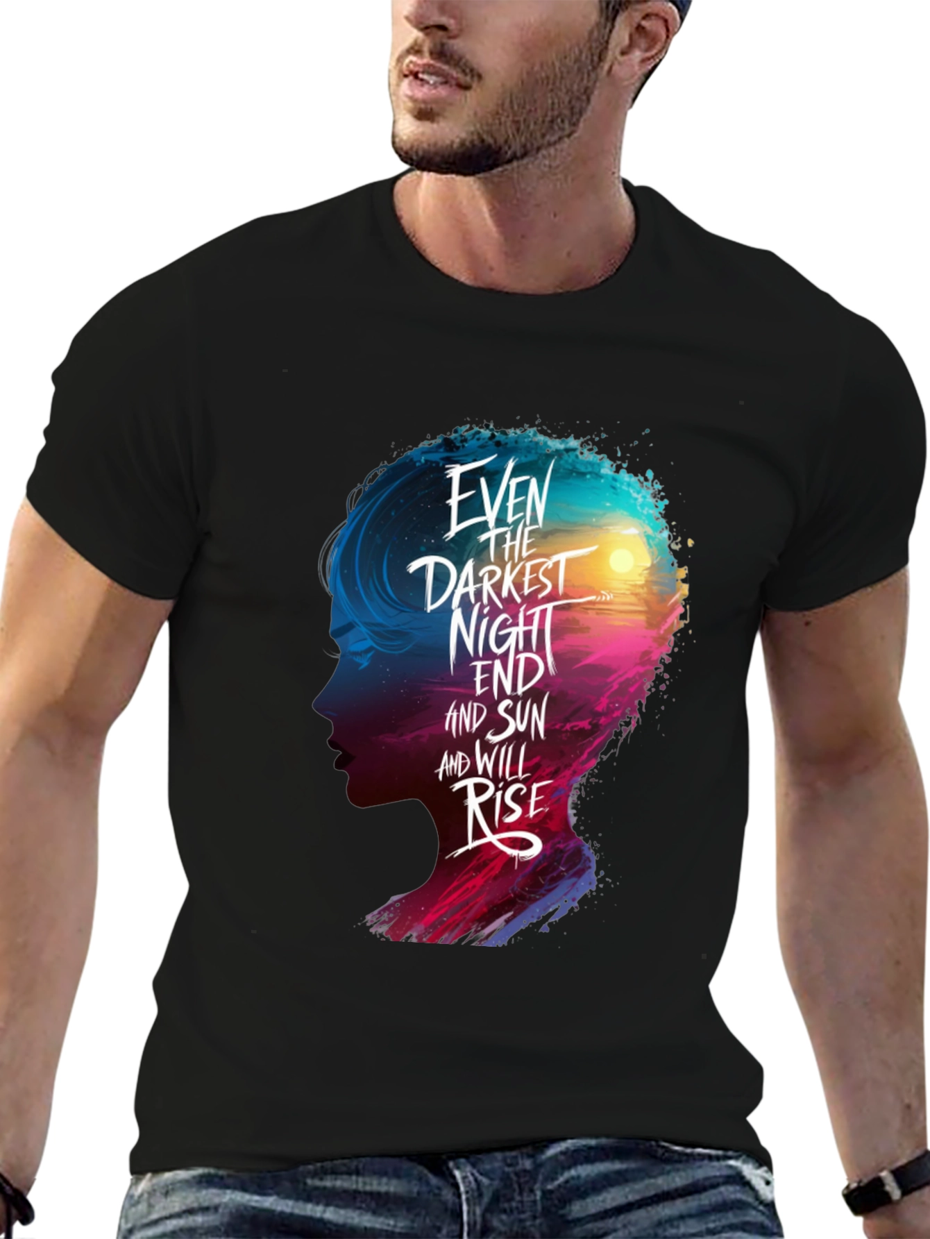 Even The Darkest Night T-Shirt - Comfort Fit