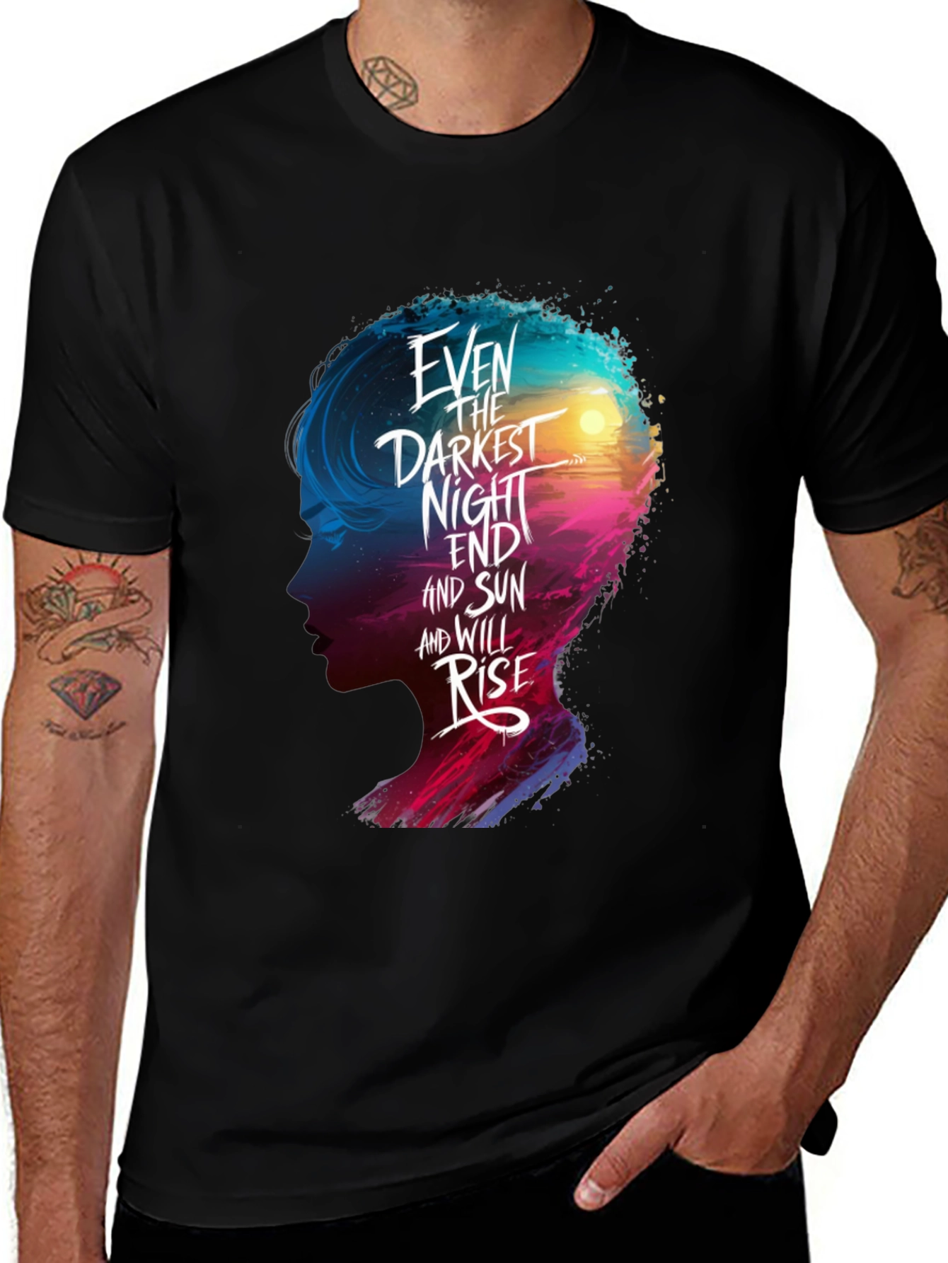 Even The Darkest Night T-Shirt - Comfort Fit