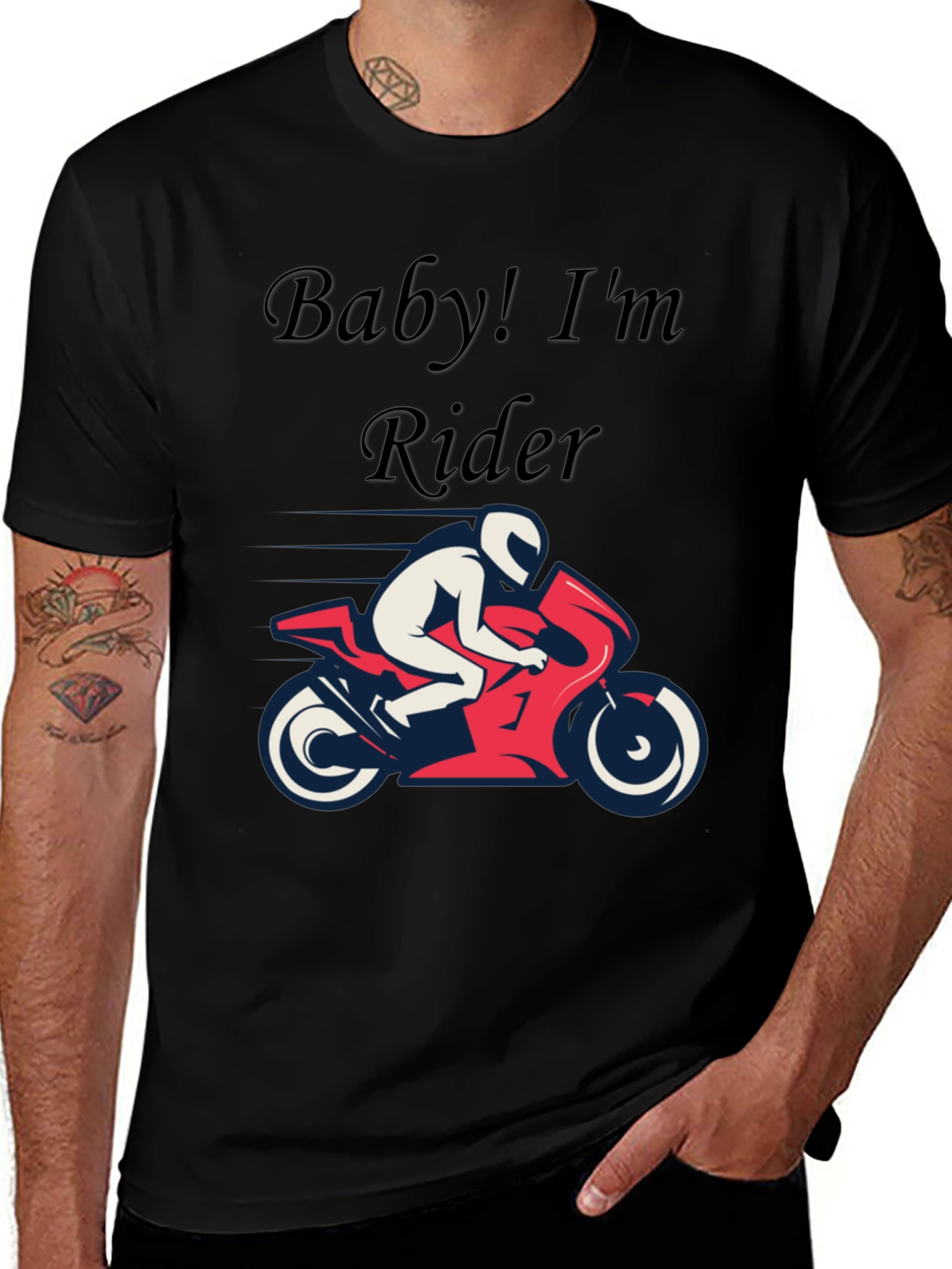 Baby! Im a Rider Graphic T-Shirt