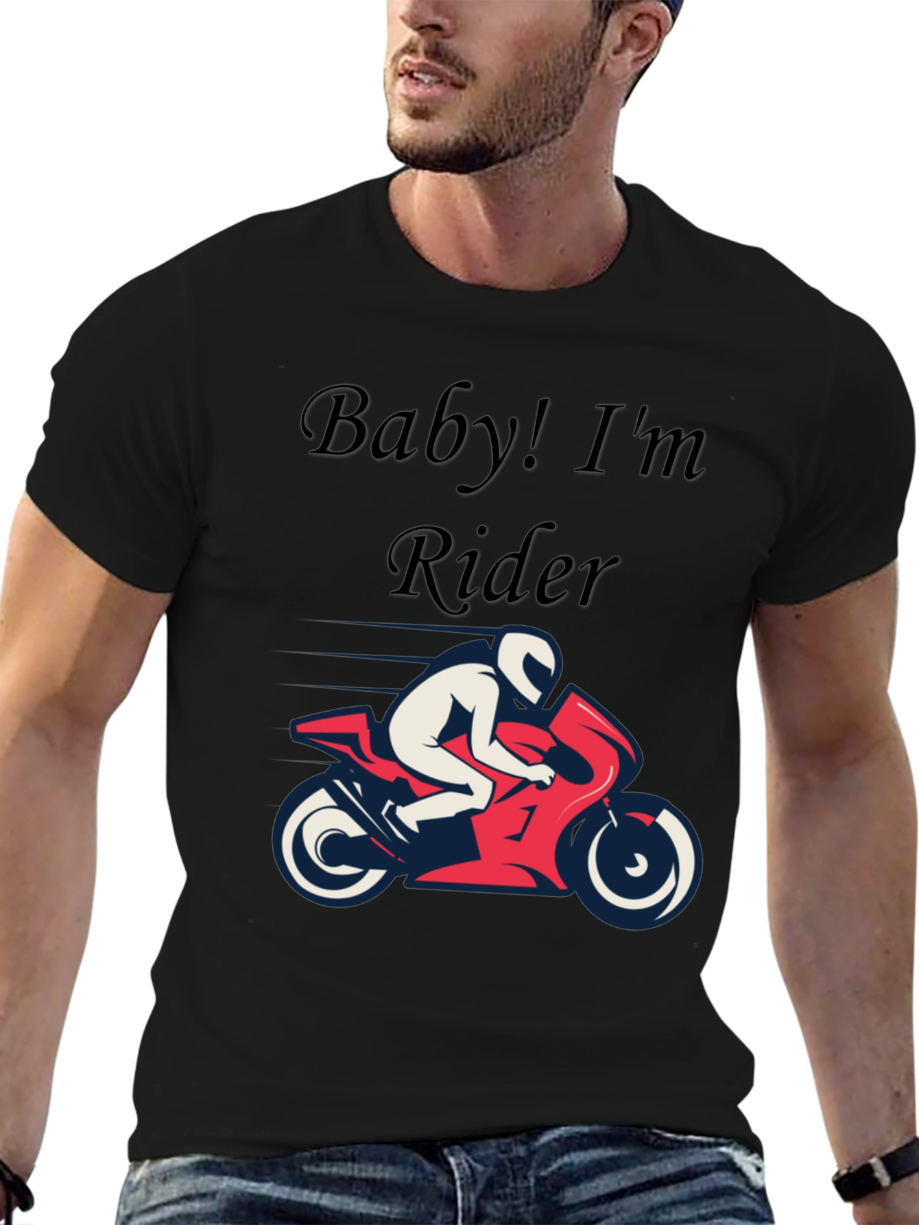 Baby! Im a Rider Graphic T-Shirt