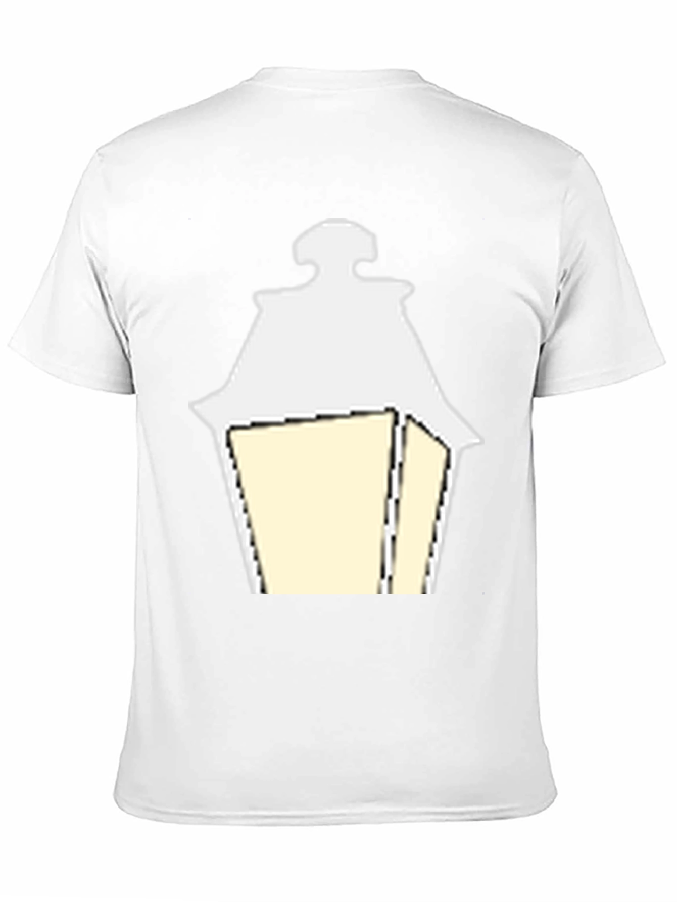 Street Lamp Graphic Tee - Modern Black Shirt