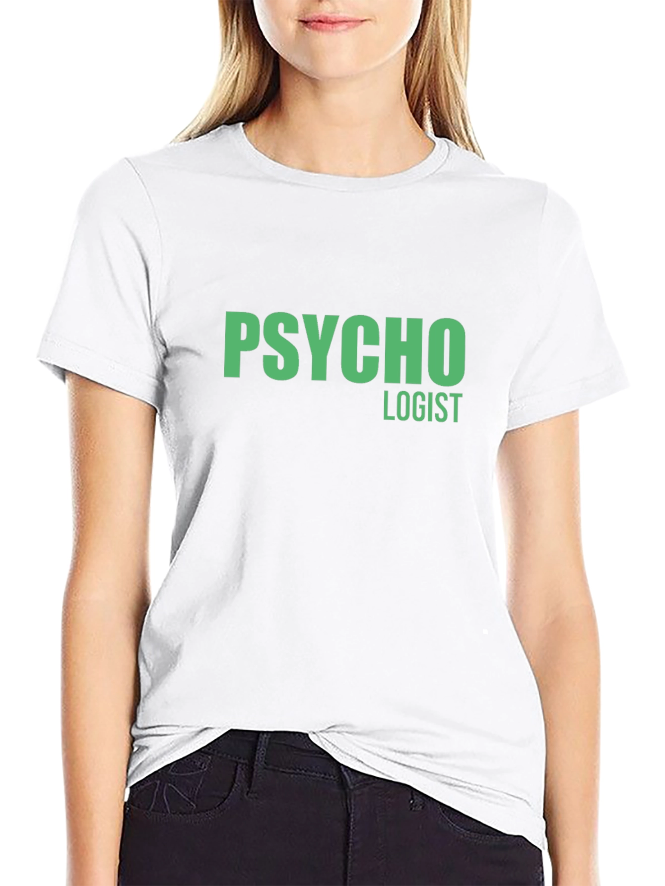 Psycho Logist Graphic Tee - Funny Job T-Shirt