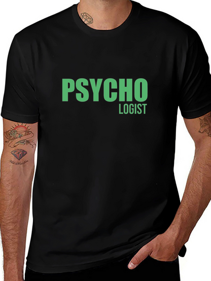 Psycho Logist Graphic Tee - Funny Job T-Shirt