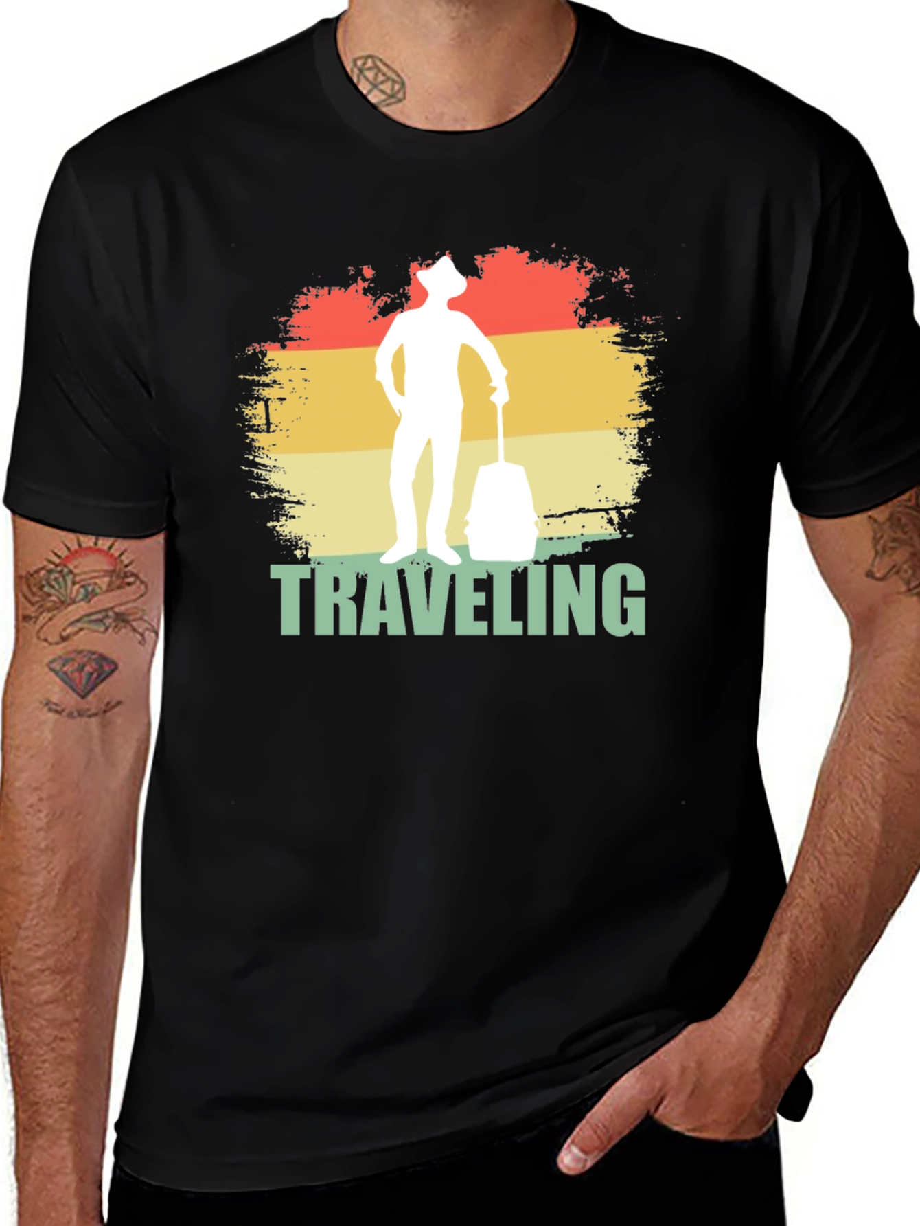 Retro Traveler Graphic Tee