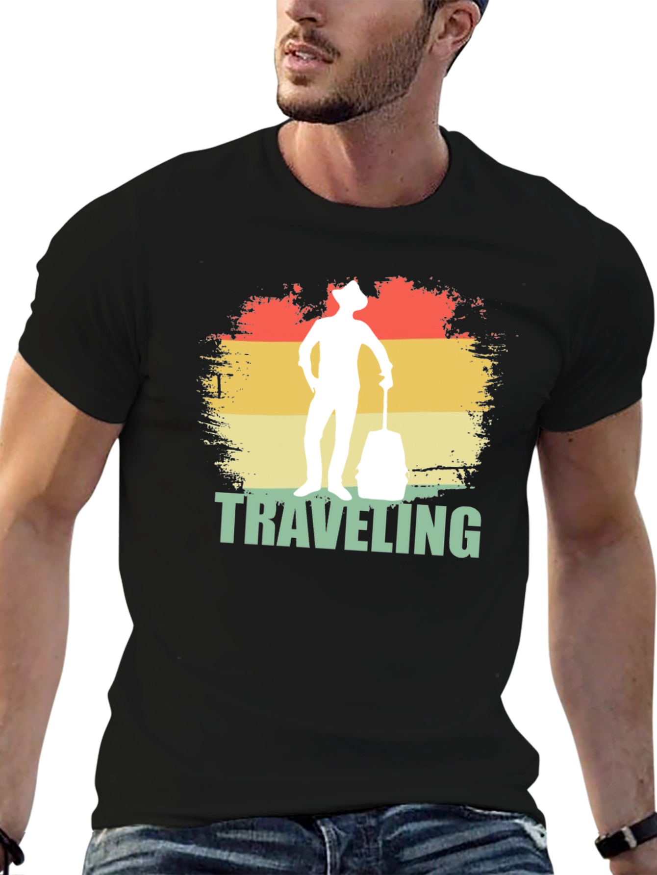 Retro Traveler Graphic Tee