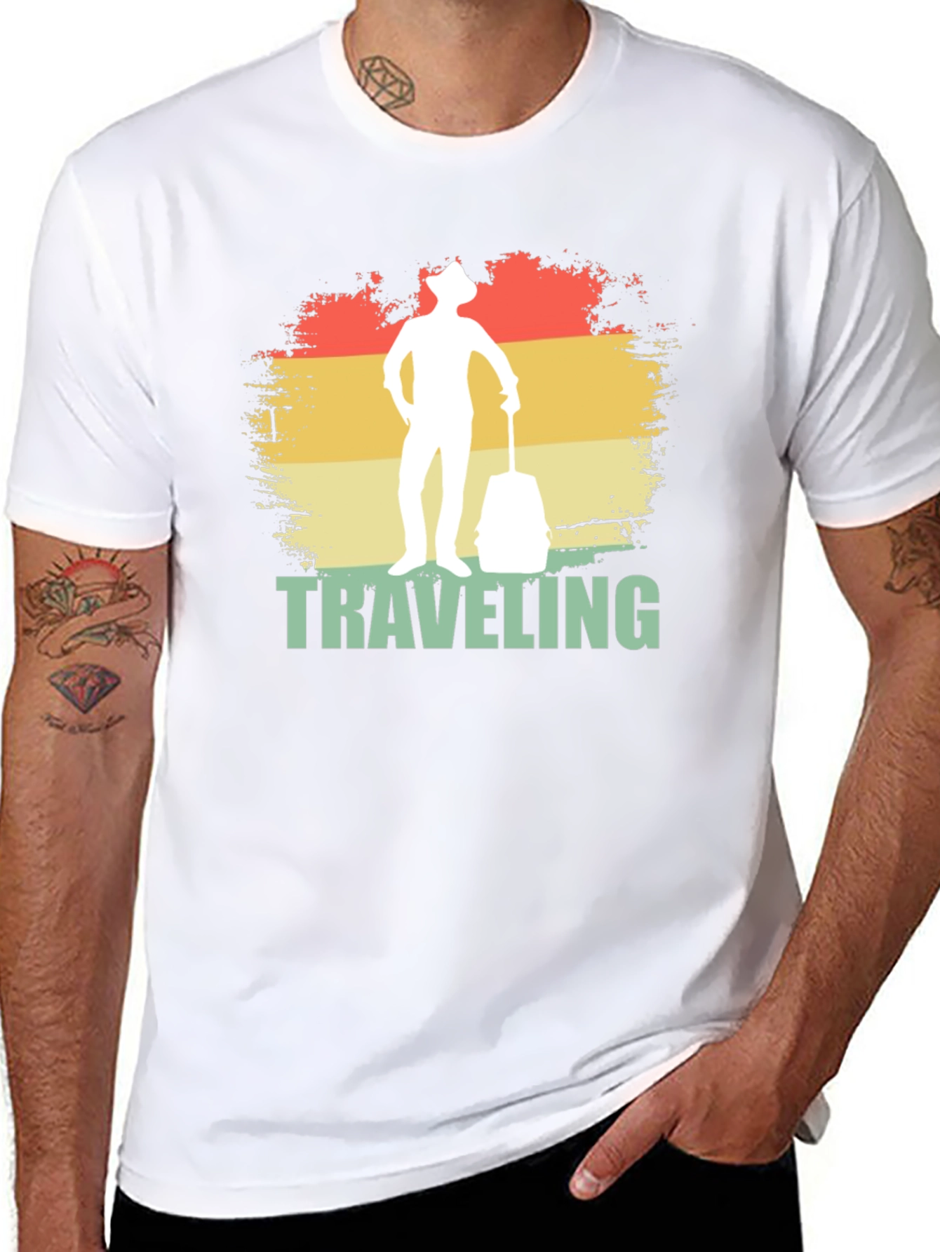 Retro Traveler Graphic Tee