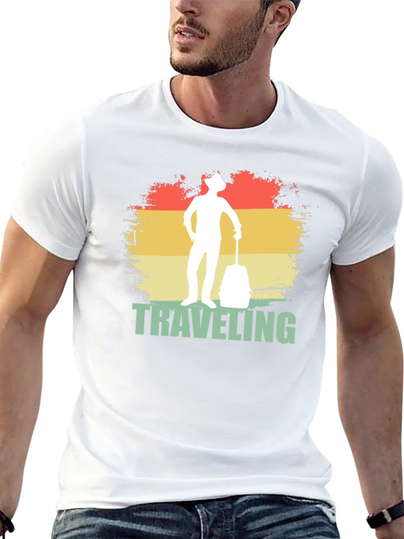 Retro Traveler Graphic Tee