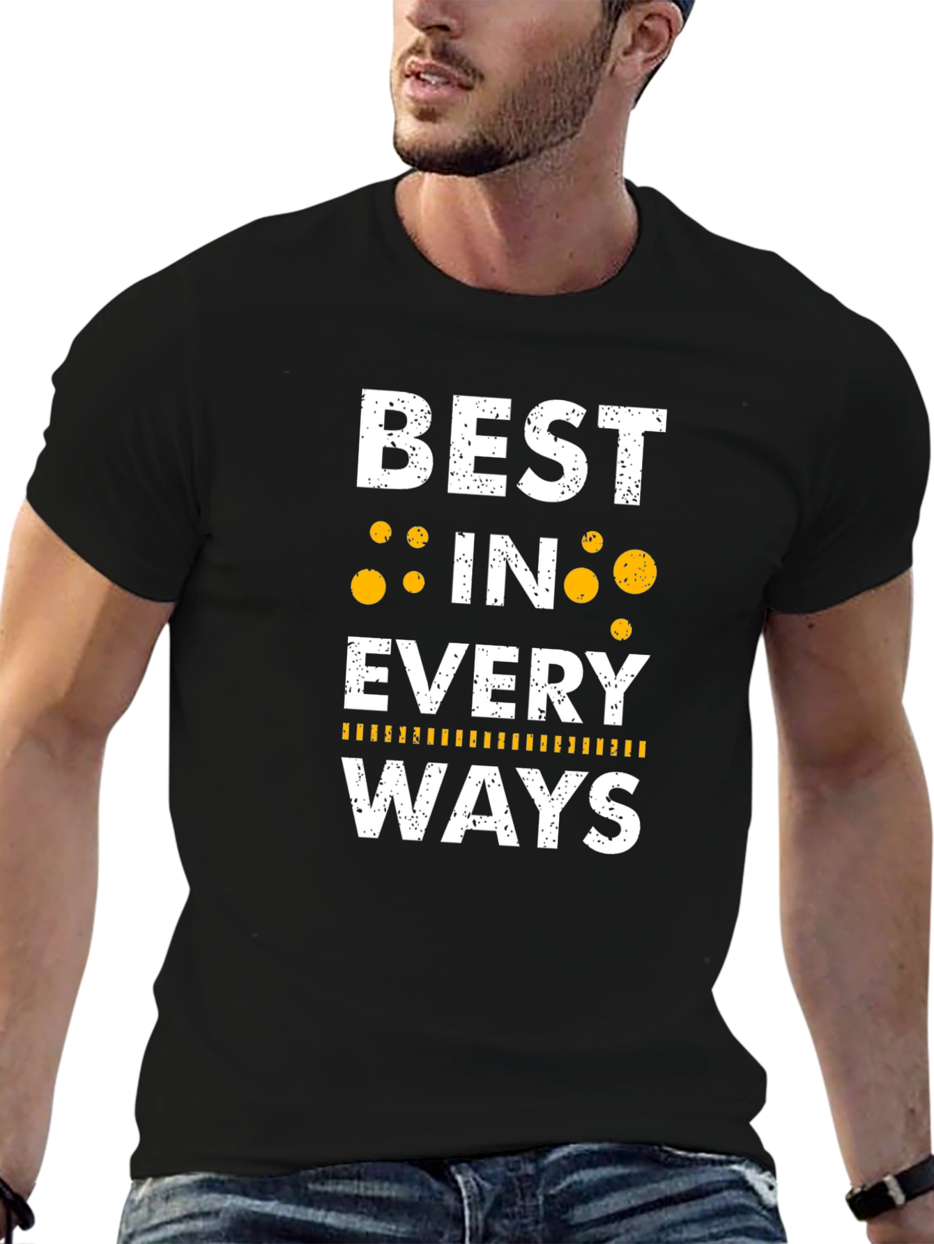 Best In Every Ways Black Graphic Tee