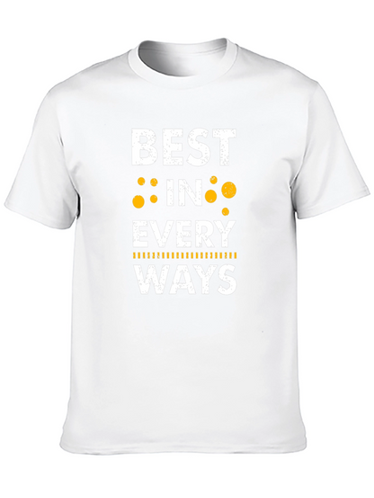 Best In Every Ways Black Graphic Tee