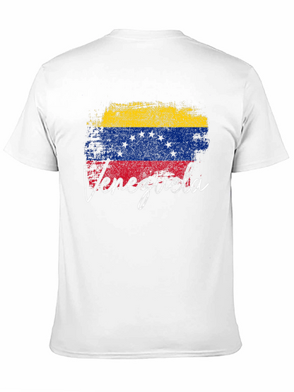 Venezuela Flag T-Shirt - Distressed Design