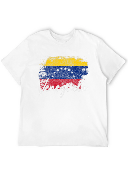 Venezuela Flag T-Shirt - Distressed Design