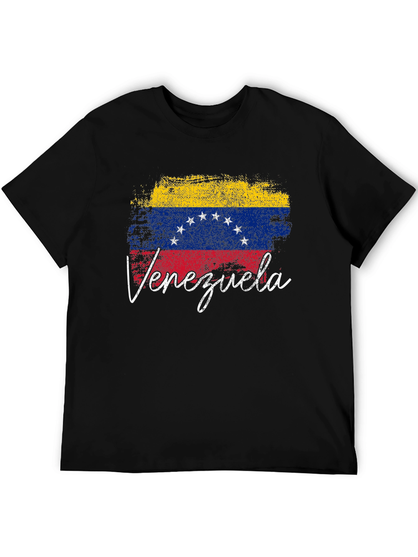 Venezuela Flag T-Shirt - Distressed Design
