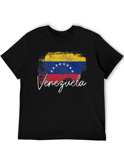 Venezuela Flag T-Shirt - Distressed Design
