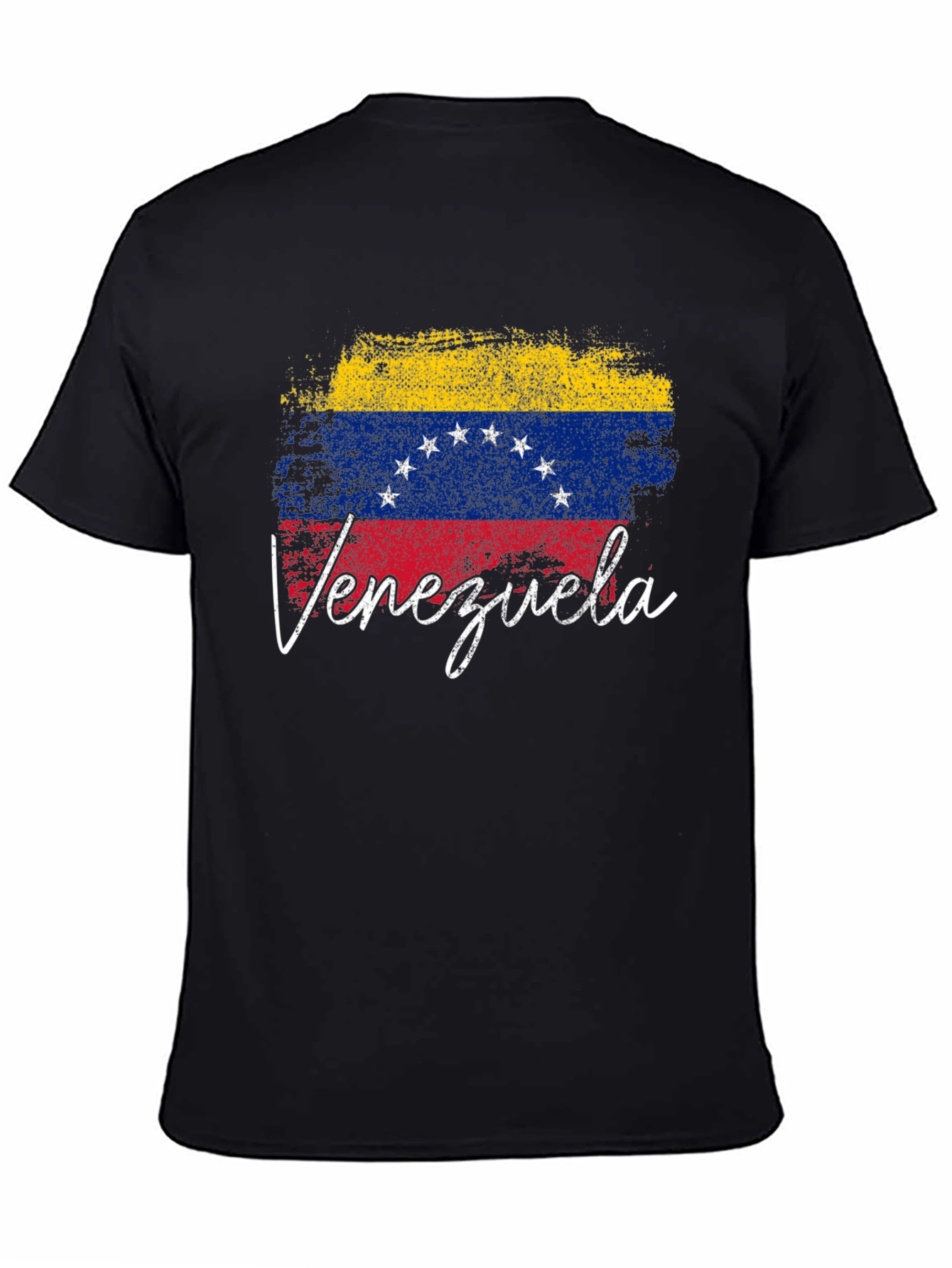 Venezuela Flag T-Shirt - Distressed Design