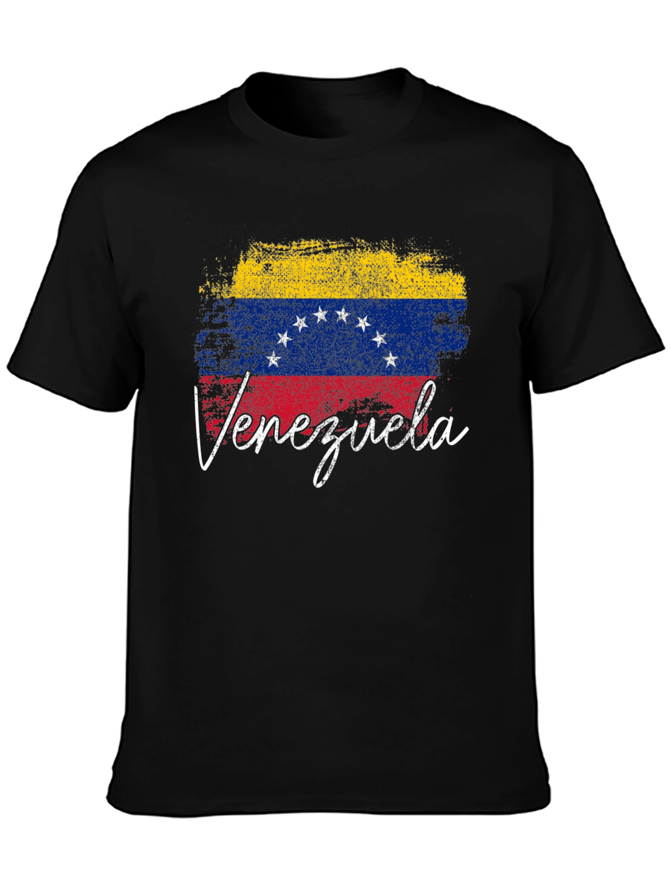 Venezuela Flag T-Shirt - Distressed Design