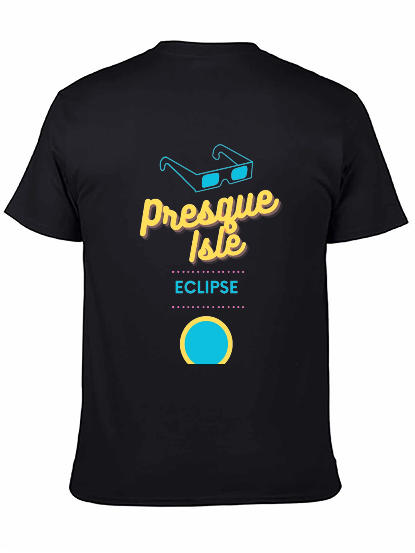 Presque Isle Eclipse Black Graphic Tee
