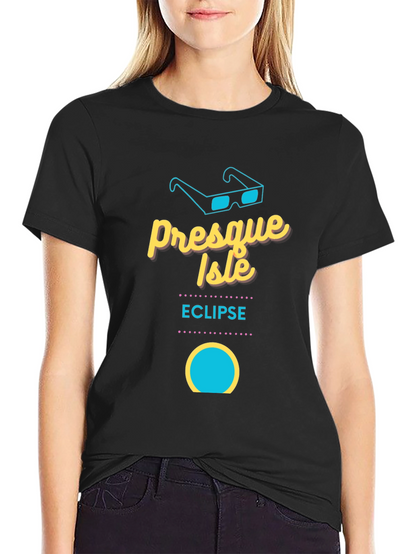 Presque Isle Eclipse Black Graphic Tee