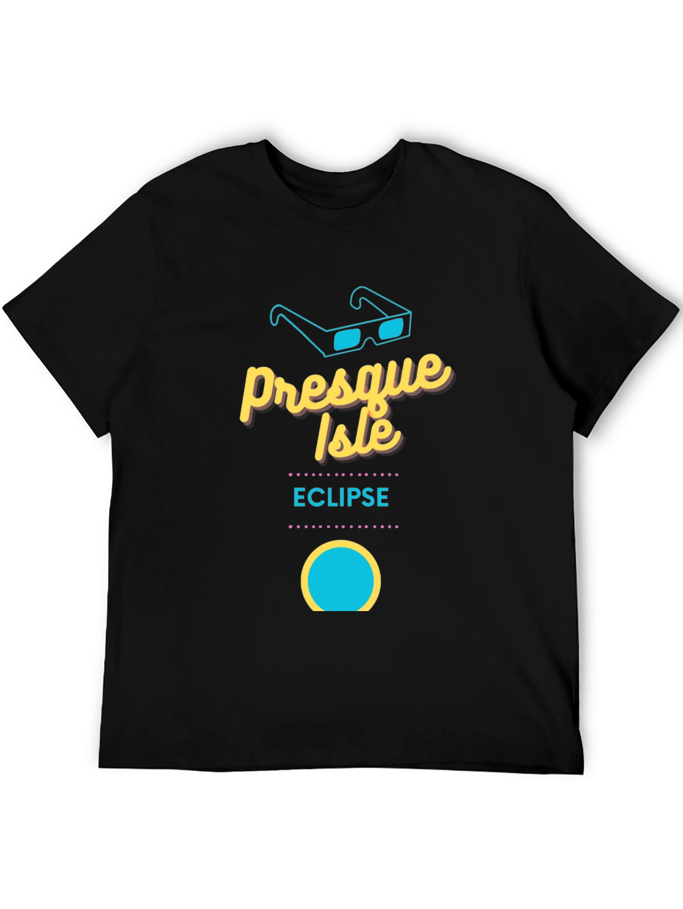 Presque Isle Eclipse Black Graphic Tee