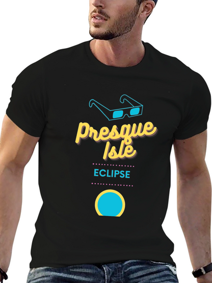 Presque Isle Eclipse Black Graphic Tee