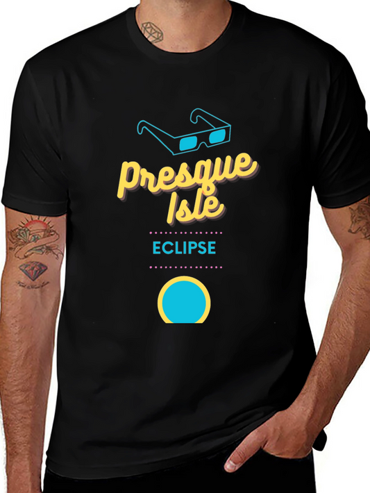 Presque Isle Eclipse Black Graphic Tee