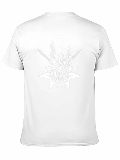 Rock On Skeleton Hand T-Shirt