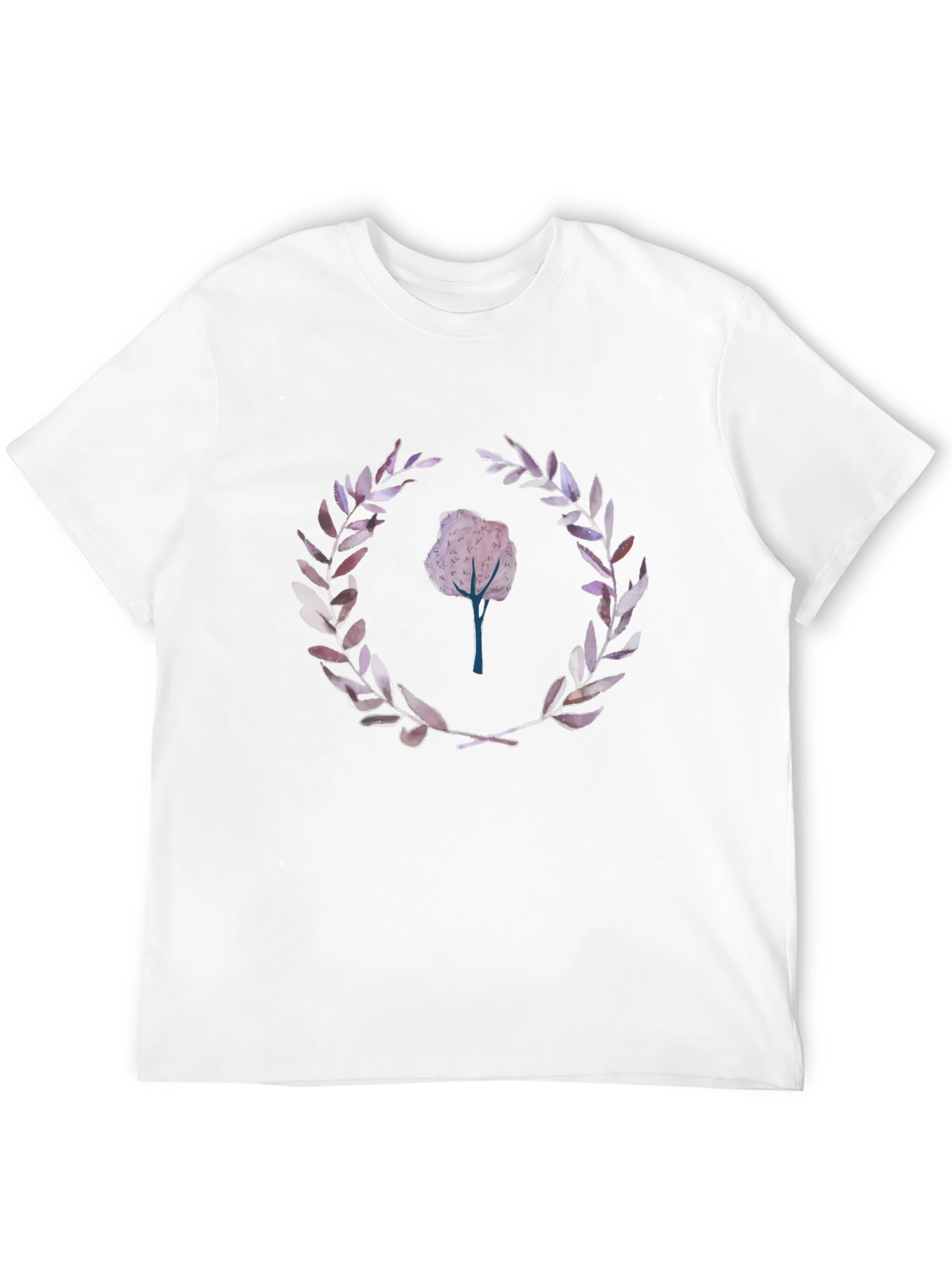 Nature Inspired Graphic Tee - Black