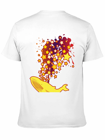 Whimsical Whale Star T-Shirt