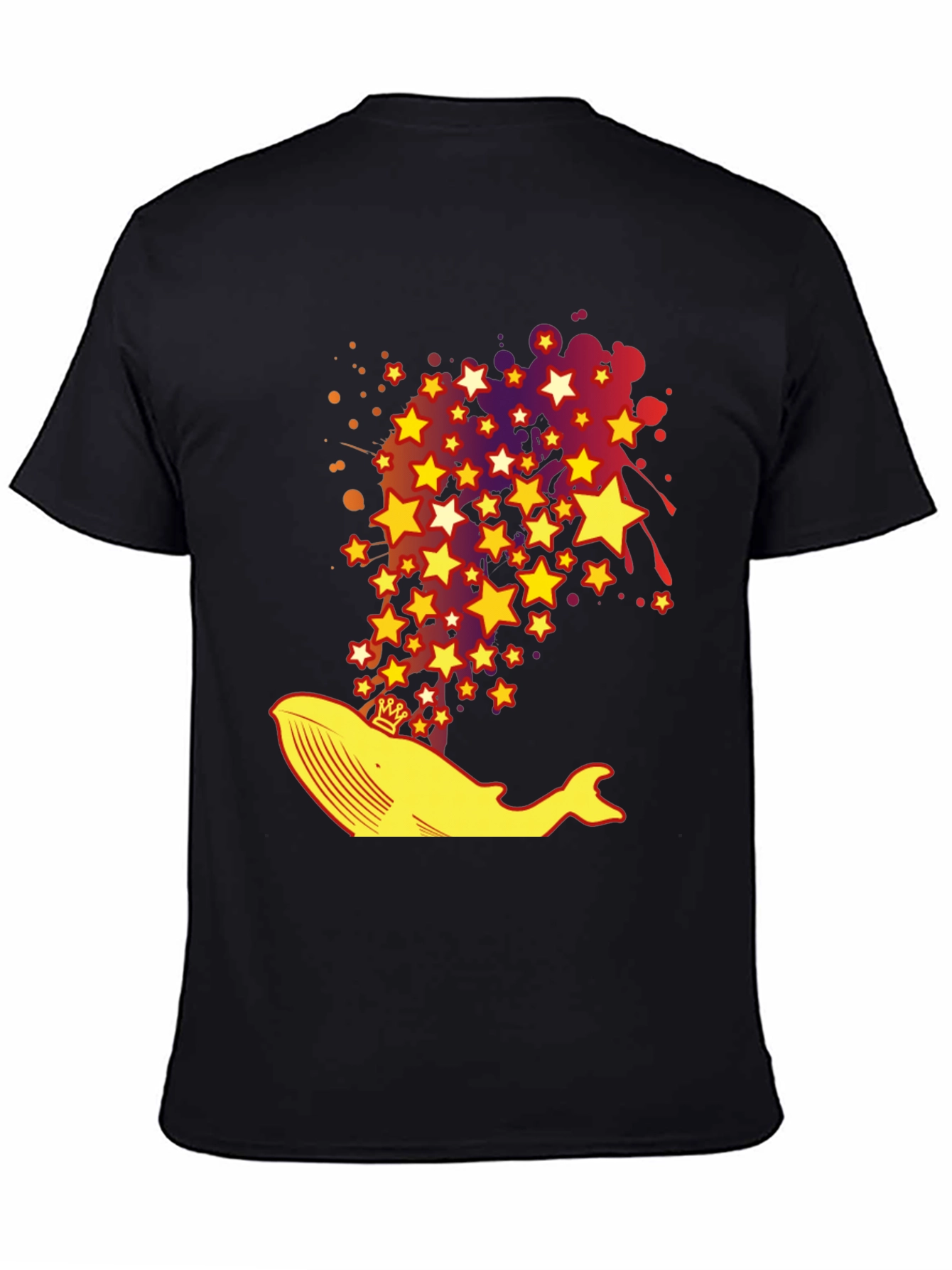 Whimsical Whale Star T-Shirt