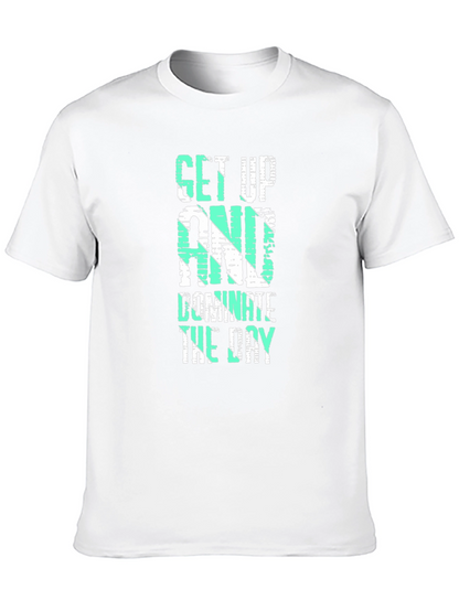 Mens Black Motivational T-Shirt