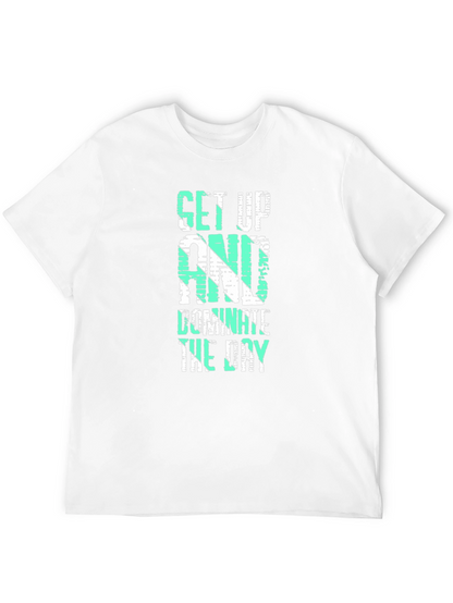 Mens Black Motivational T-Shirt