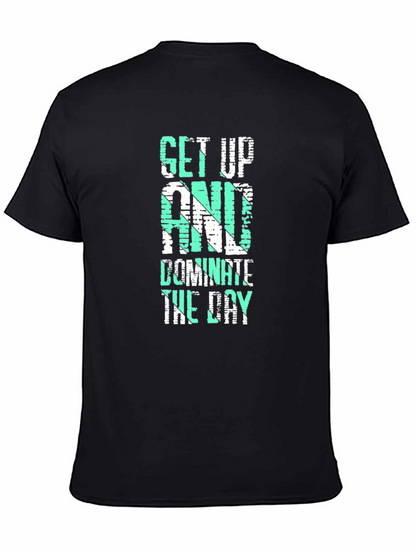 Mens Black Motivational T-Shirt